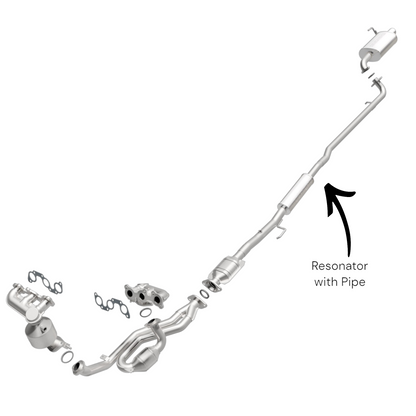 Tuyau de résonateur pour Lexus ES300 3.0L 1997-1998 