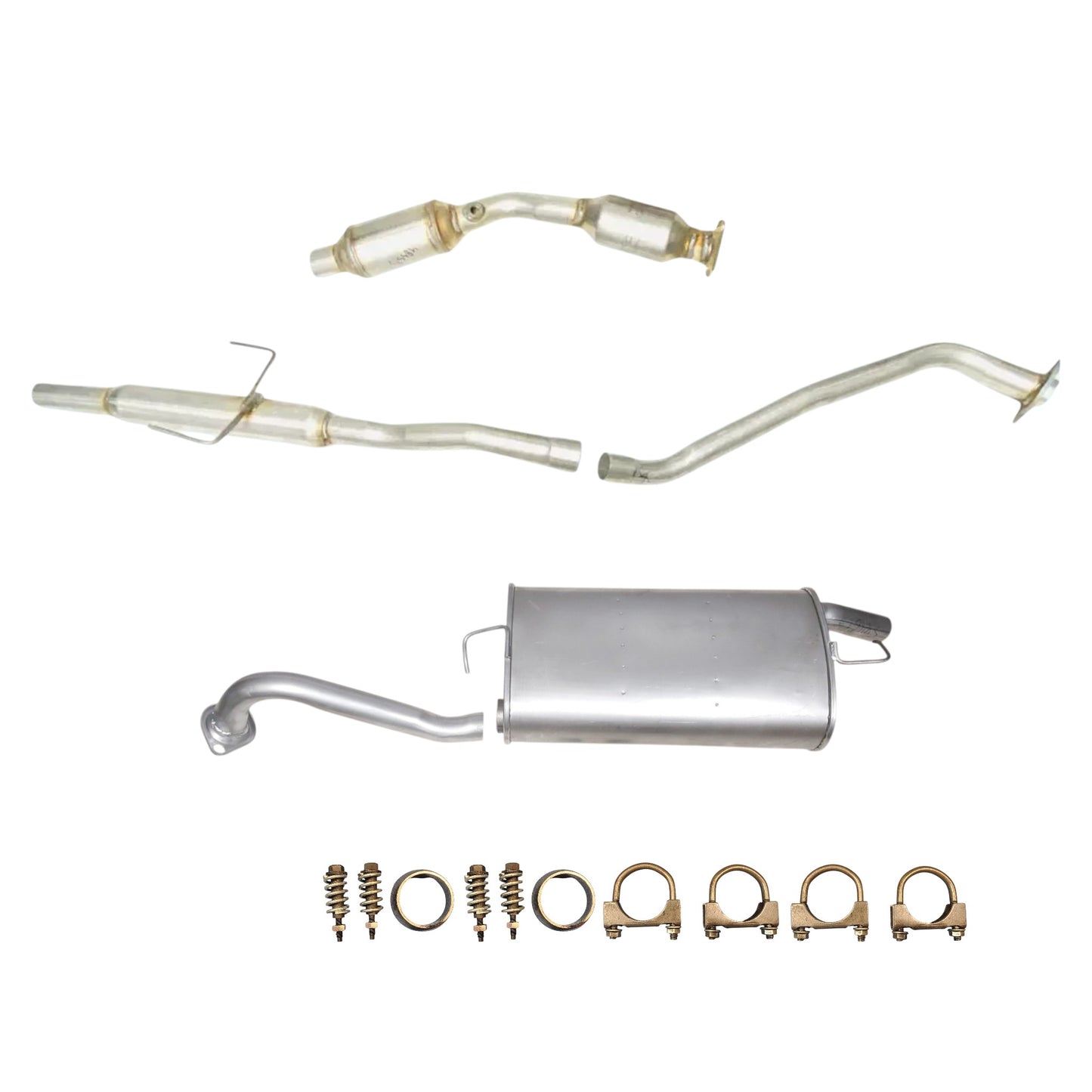 Toyota Corolla 1.8L (2009-2013) (Only for S Sub-Model) Catalytic Converter with Resonator and Muffler