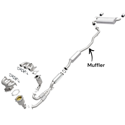 Nissan Murano 3.5L (2009-2014) Middle Muffler