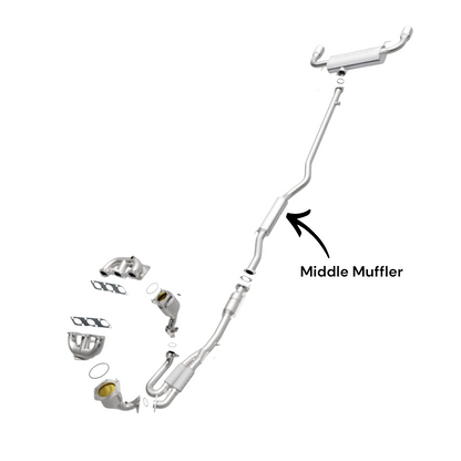 Nissan Murano 3.5L (2009-2014) Middle Muffler