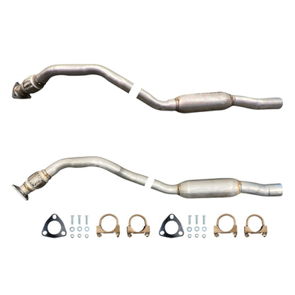 Audi A7 Quattro 3.0L (2012-2015) (GAS) Left and Right Side Flex Pipe with Resonator