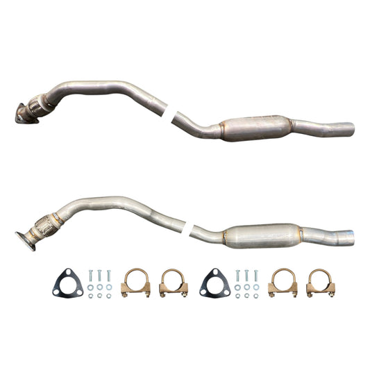Audi S7 4.0L (2013-2015) Left and Right Side Flex Pipes with Resonator