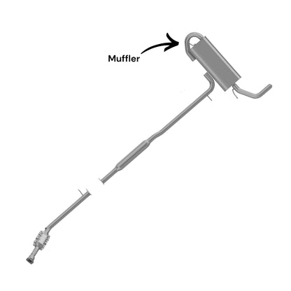 Chevrolet Equinox 3.4L (2007-2009) Muffler