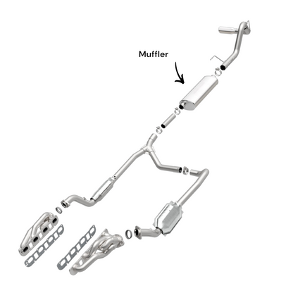 Silencieux pour Dodge Ram 1500 2006-2008 5.7L (camionnette à cabine double)