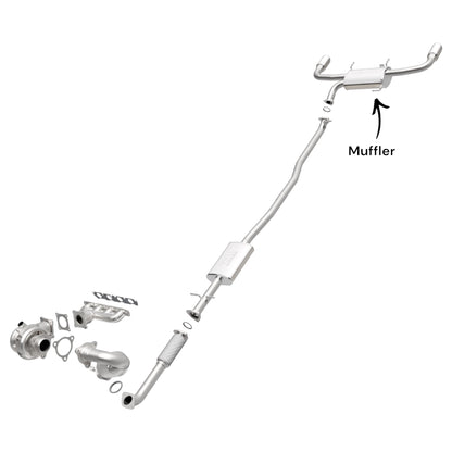 Acura RDX 2.3L (Turbo) (2007-2009) Muffler