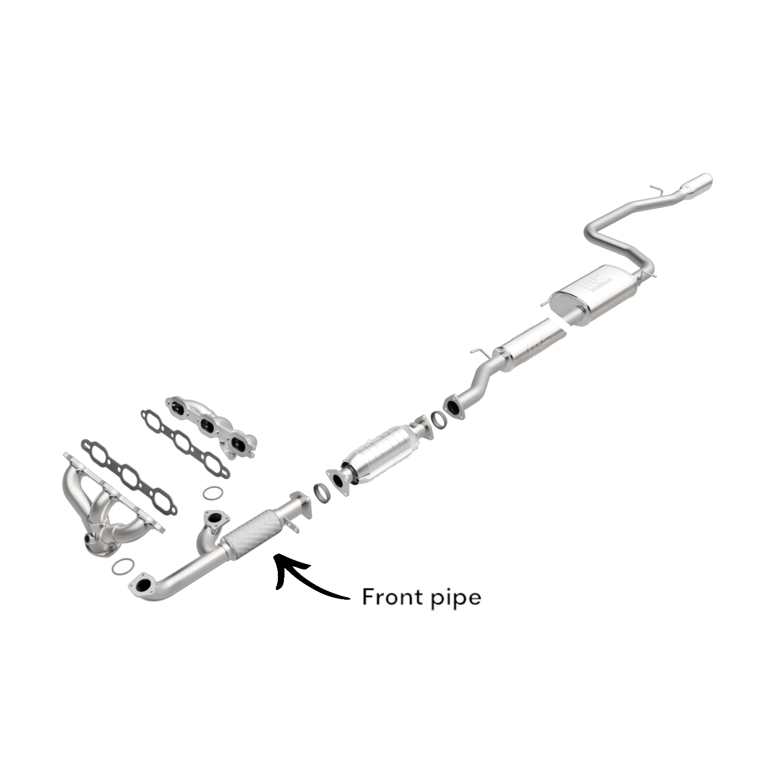 Honda Odyssey 3.5L (1999-2004) Front pipe