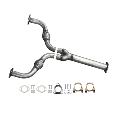Infiniti G35 3.5L (2003-2007) (Coupe & Sedan, RWD) Front Y-Pipe with Flex