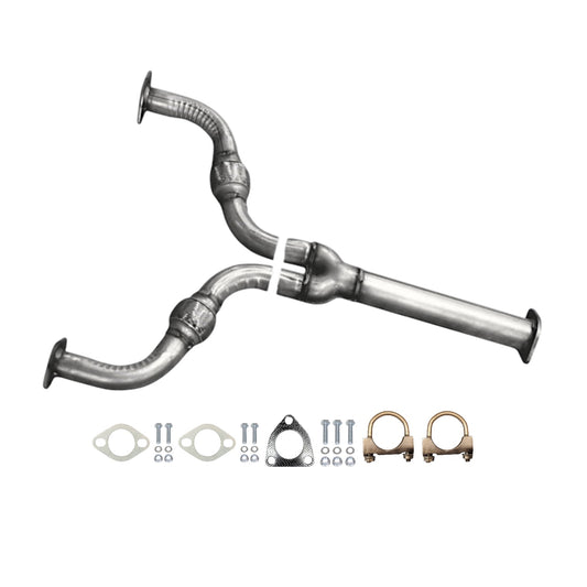 Infiniti M35 3.5L (2006-2008) (RWD) Front Y-Pipe with Flex
