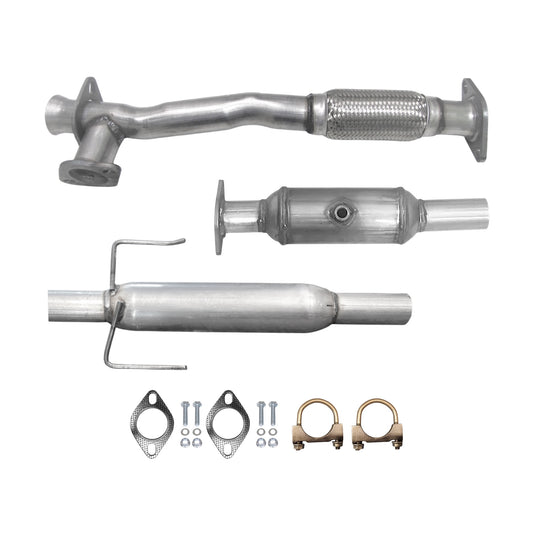 Lincoln Zephyr 3.0L (2006) (FWD) Y-Pipe With Flex, Rear Catalytic Converter & Resonator