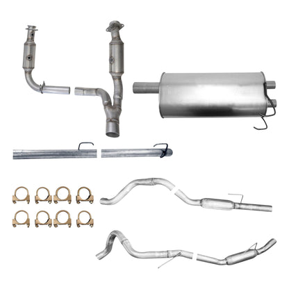 Dodge Ram 1500 5.7L 2009-2010 Complete Exhaust (140.0" Wheelbase)