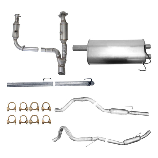 Dodge Ram 1500 5.7L 2009-2010 Complete Exhaust (140.0" Wheelbase)