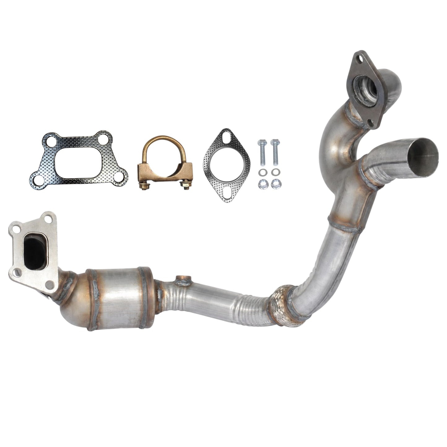 Cadillac SRX 3.0L (2010-2011) Front Catalytic Converter with Flex Pipe