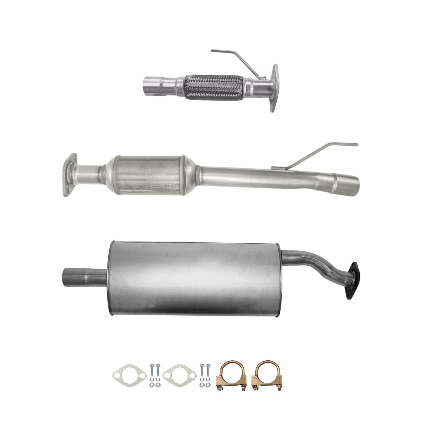 Mercury Mariner 3.0L (2005-2007) Flex Pipe, Catalytic Converter and Muffler