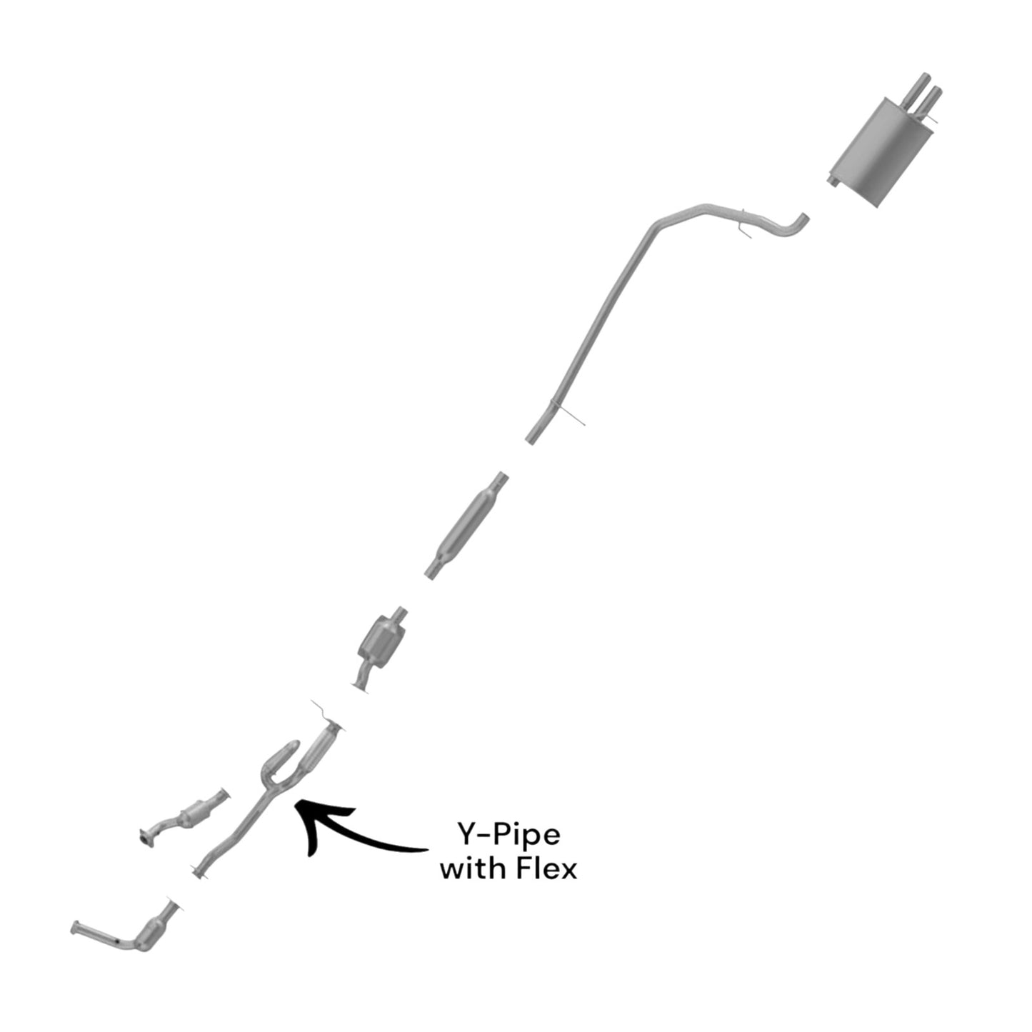 Ford Freestyle 3.0L (2005-2007) Flex Y Pipe