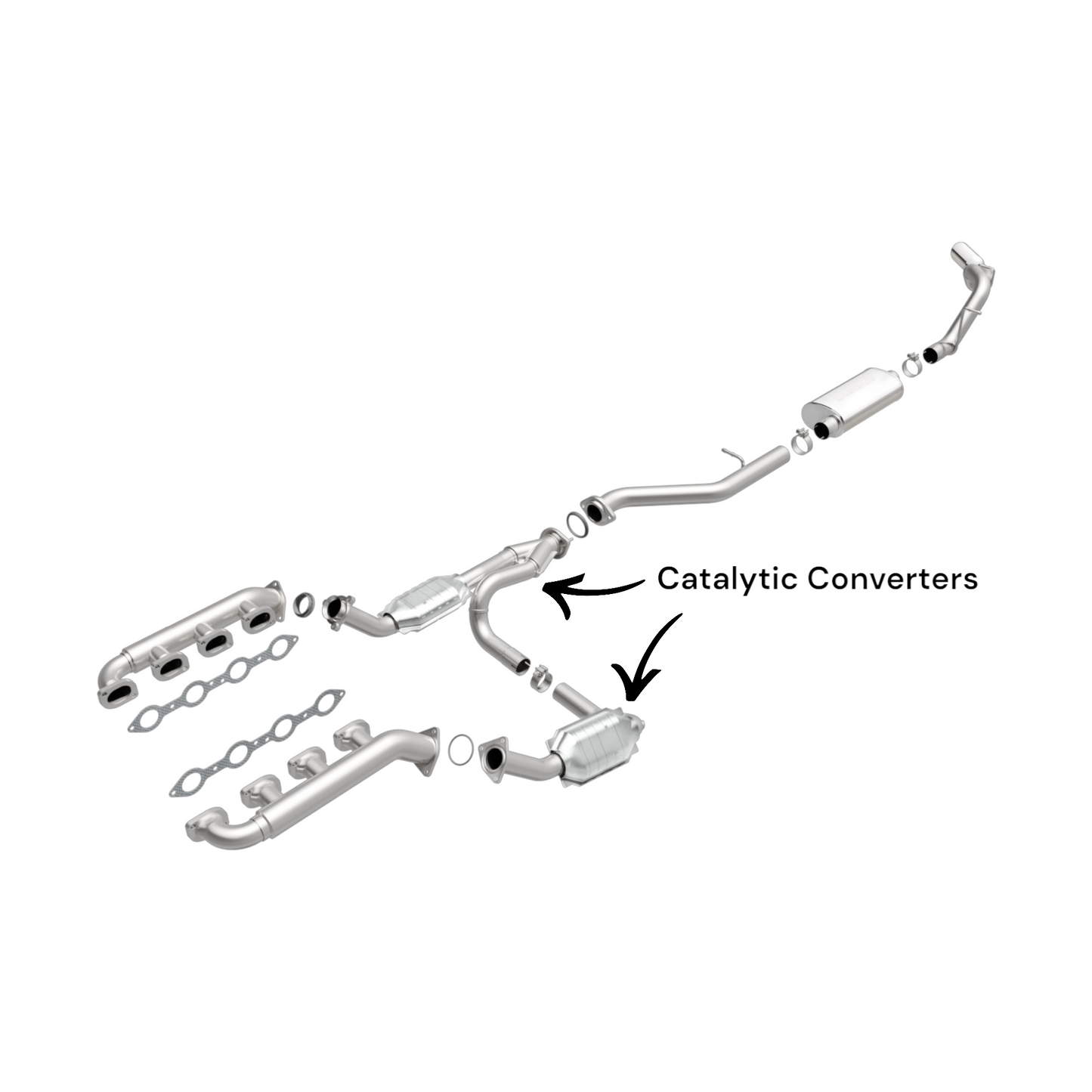 Chevrolet Tahoe 4.8L (2000-2003) Catalytic Converters