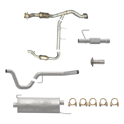 Ford F-150 3.5L (2011-2014) (Turbo) (126.0" Wheelbase) Catalytic Converters, Pipe, Flex Pipe, Muffler and Tail pipe