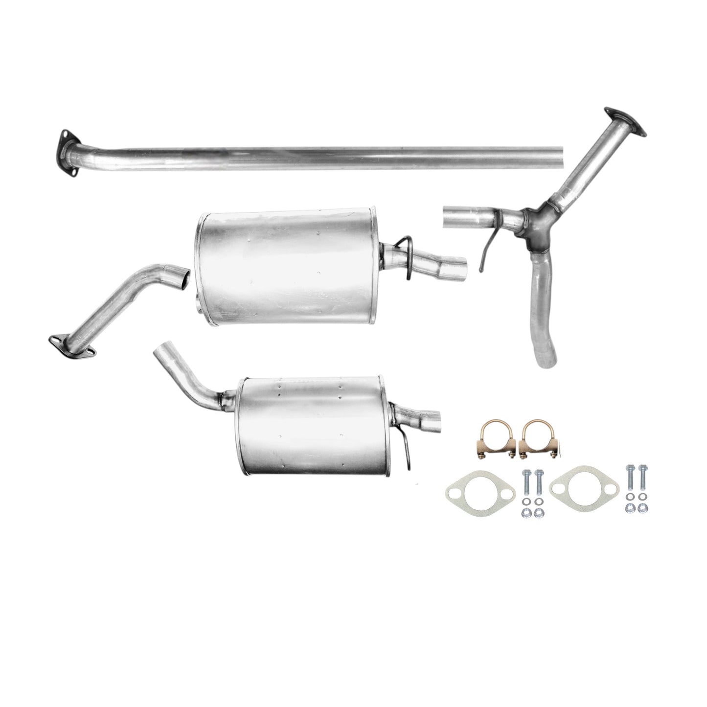 Kia Optima 2.0L (2013-2015) (Except: Korean Built) Y Pipe, Right And Left Side Muffler