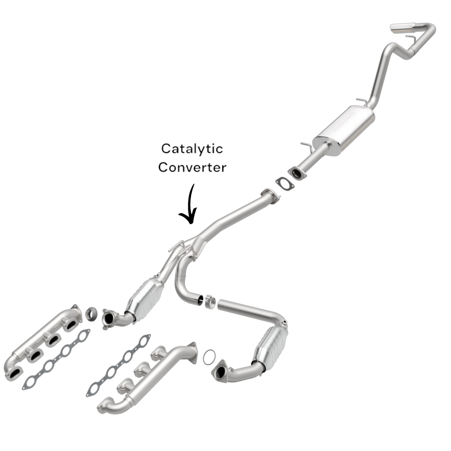 GMC Sierra 2500 HD 6.0L 2011-2019 Catalytic Converter