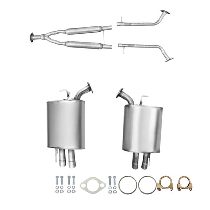 Infiniti M35 3.5L (2006-2010) Y pipe Resonator, Left And Right Side Muffler.