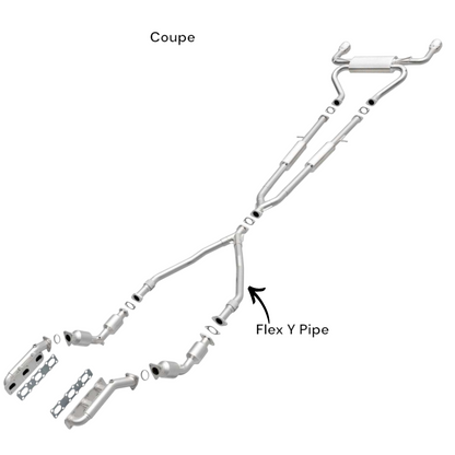 Infiniti G37X 3.7L 2009-2013 Flex Y Pipe