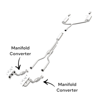 Lexus IS250 2.5L (2006-2012) (RWD) Left And Right Side Manifold Converter