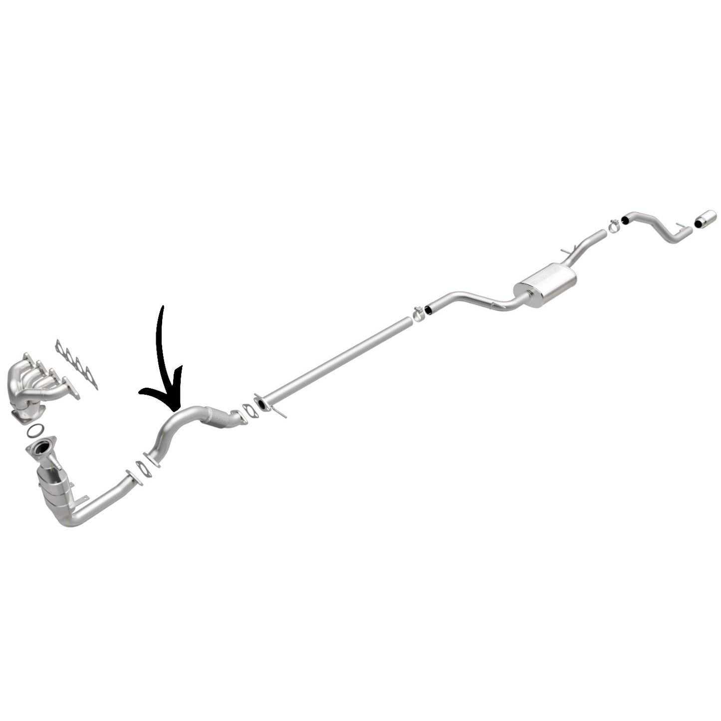Tuyau flexible avant Ford Focus 2.0L (2000-2004) (DOHC)