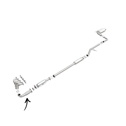 Tuyau flexible avant pour Honda Accord 2.3L (1998-2002) V4