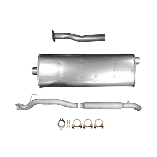 Pontiac Montana 3.9L (2007-2009) (121.0 Wheelbase) (Without Sport Package) Axel Pipe, Muffler And Resonator