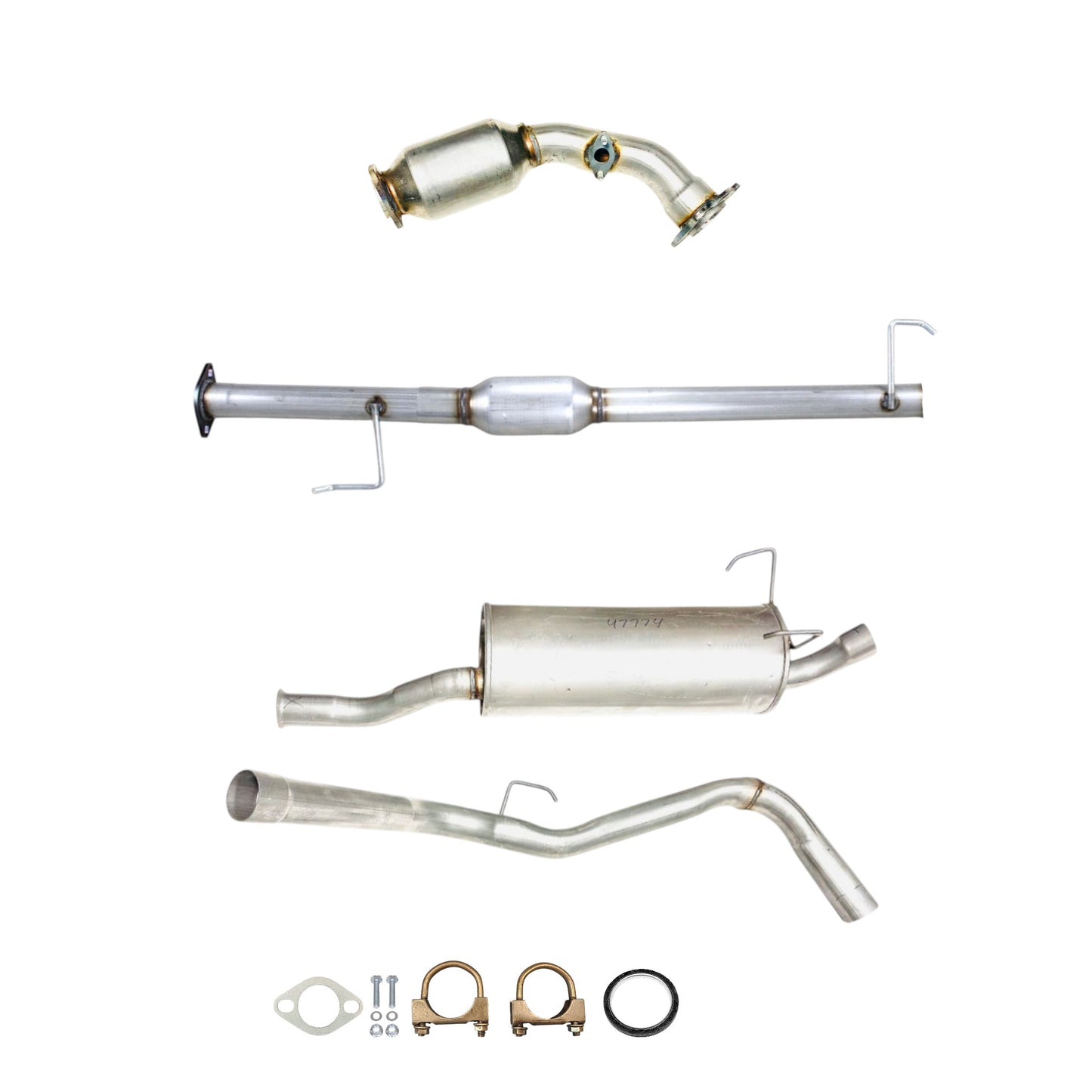 Toyota Tundra 3.4L (2000-2004) Catalytic Converters and Muffler