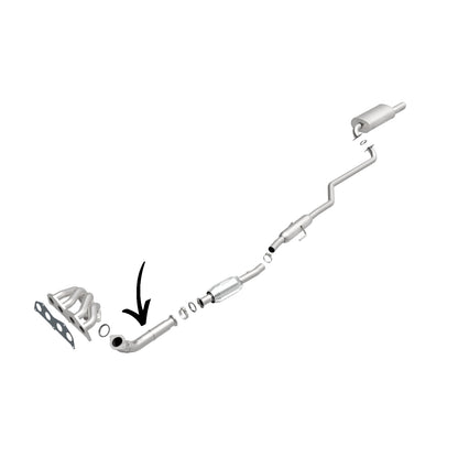 Toyota Corolla 1.8L L4 (1998-2002) Front Pipe