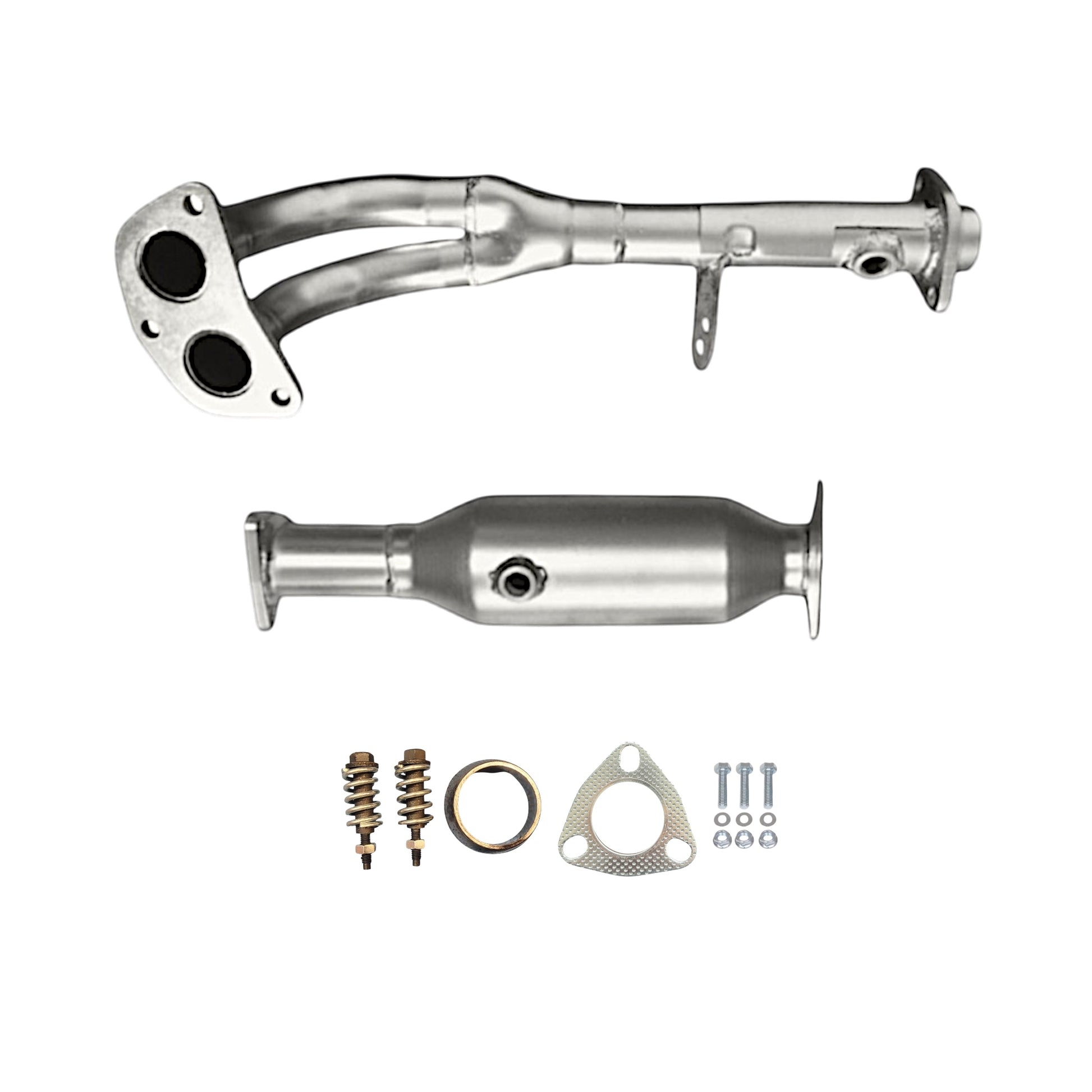 Honda Civic 1.6L (1999, 2000) Front Y-Pipe & Catalytic Converter