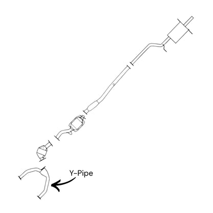 Subaru Impreza 1.8L (1993-1997) Y-Pipe