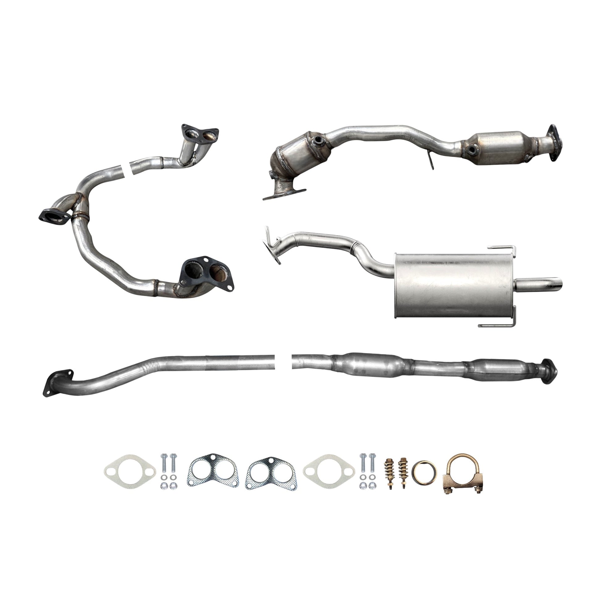 Subaru Legacy 2.5L (Wagon) (2000-2003) Y-Pipe, Catalytic Converter, Resonator and Muffler