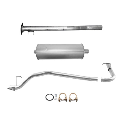 Toyota Tacoma 2.7L (2000-2004) (103.3 Wheelbase) (California Emissions System) Axel Pipe & Muffler With Tail Pipe