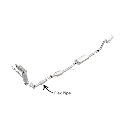 Mazda Tribute 2.3L (2005-2008) V4 Flex Pipe