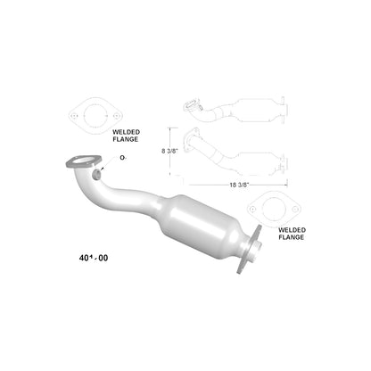 Cadillac STS 3.6L V6 (2004-2007) Passenger Side Catalytic Converter