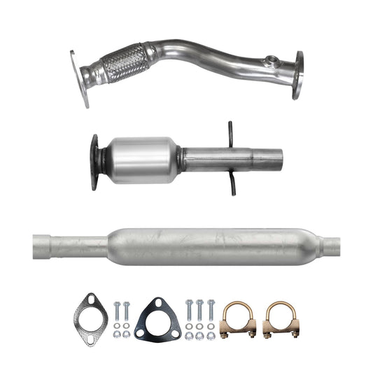 Chevrolet Malibu 2.4L (2008-2010) (Non-Hybrid) (4 Speed) Flex Pipe, Catalytic Converter, Resonator