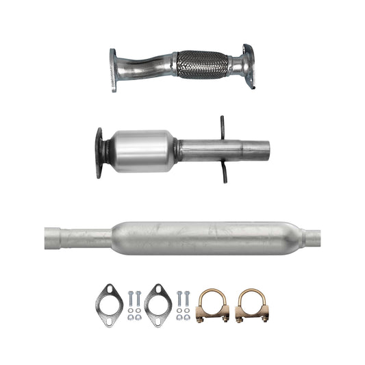 Chevrolet Malibu 2.4L (2008-2012) (Non-Hybrid) (6 Speed) Flex Pipe, Catalytic Converter, Resonator