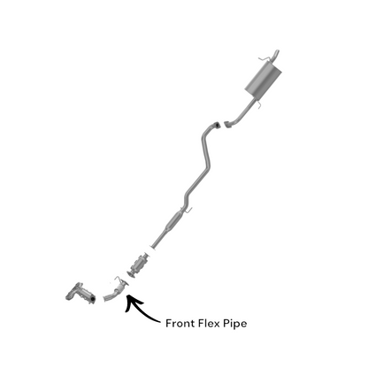 Hyundai Elantra GT 1.8L (2013) Front Flex Pipe (California Emission Only)