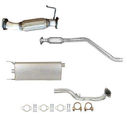 Kia Sorento 2.4L (2014, 2015) Flex Pipe, Catalytic Converter, Muffler With Pipe