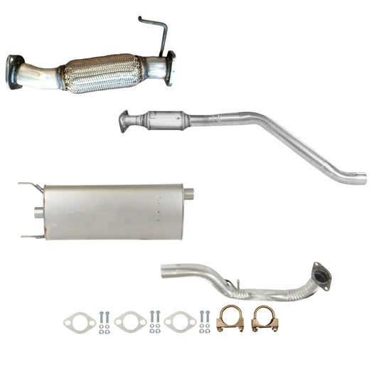Kia Sorento 2.4L (2014, 2015) Flex Pipe, Catalytic Converter, Muffler With Pipe