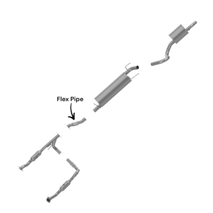 Tuyau flexible avant pour Dodge Durango 5.7L (2007-2009) 