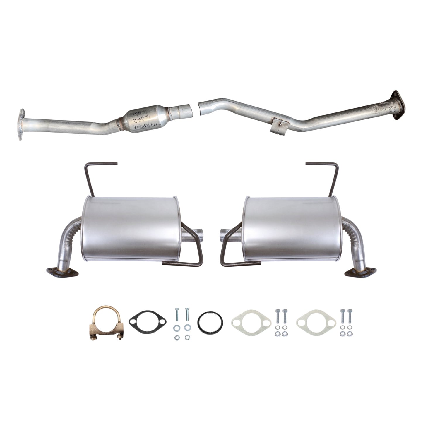 Subaru Forester 2.0L (Turbo) (2014-2018) Catalytic Converter And Both Side Mufflers