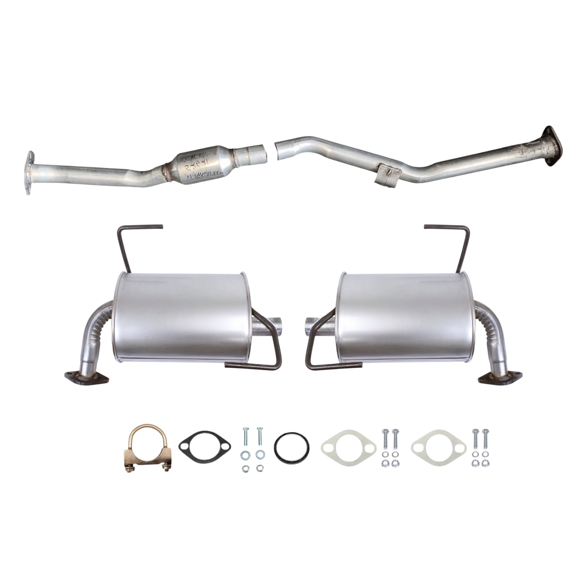Subaru Forester 2.0L (Turbo) (2014-2018) Catalytic Converter And Both Side Mufflers
