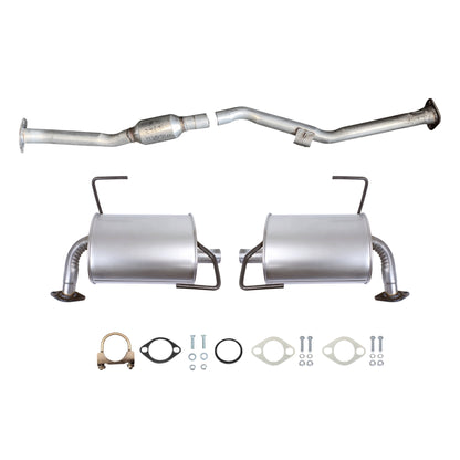 Subaru Forester 2.0L (Turbo) (2014-2018) Catalytic Converter And Both Side Mufflers