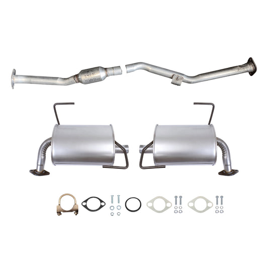 Subaru Forester 2.0L (Turbo) (2014-2018) Catalytic Converter And Both Side Mufflers