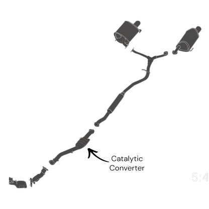 Subaru Forester 2.0L Turbo (2014-2018) Catalytic Converter