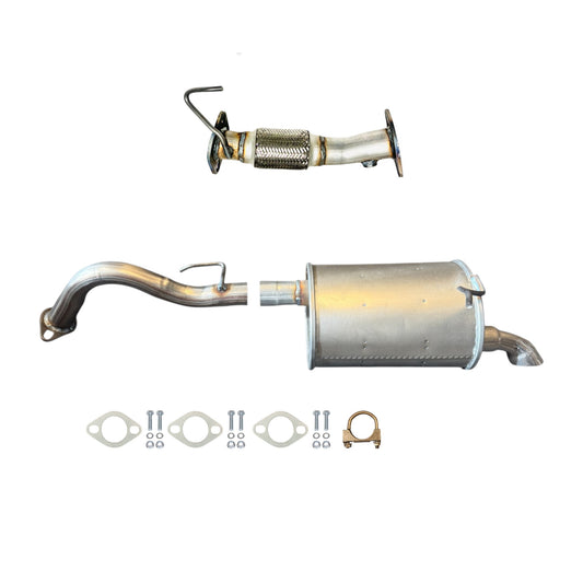 Hyundai Elantra GT 2.0L (2014-2017) (Hatchback) Flex Pipe and Muffler