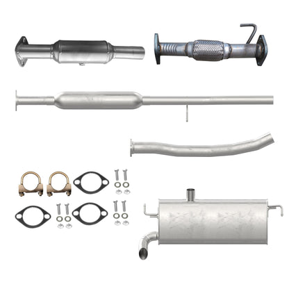 Hyundai Tucson 2.4L (2014-2015) ULEV Flex Pipe, Catalytic Converter, Resonator & Muffler with Axel Pipe