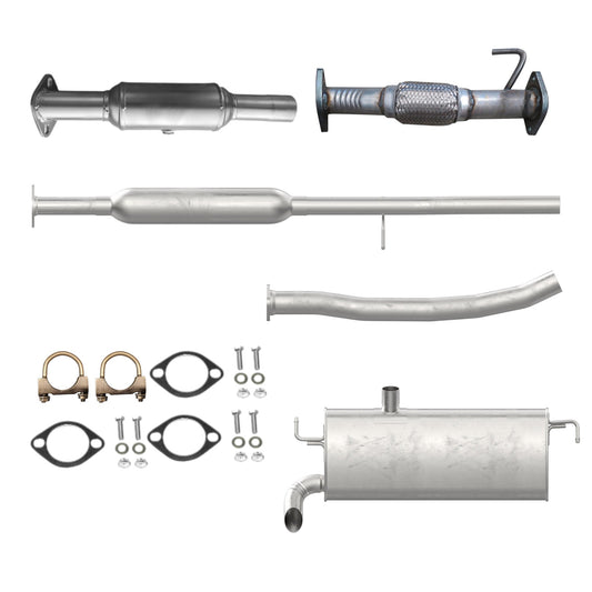 Tuyau flexible, catalyseur, résonateur et silencieux avec tuyau d'essieu pour Hyundai Tucson 2.4L 2014-2015 ULEV